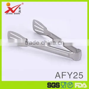 AFY25 High Quality 9 Inches Kitchen Utensils Stainless Steel Food Tong thumbnail-1