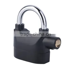2017 Alarm Padlock Alarm Lock for Motorcycle Bike Bicycle Perfect Security With 110dB Alarm Pad Locks thumbnail-1