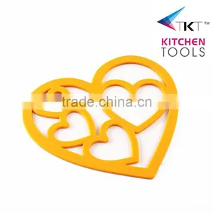 Star Shape Silicone Coffee Hot Water Heating Cup Mat Cup Holder Cup Pad thumbnail-3