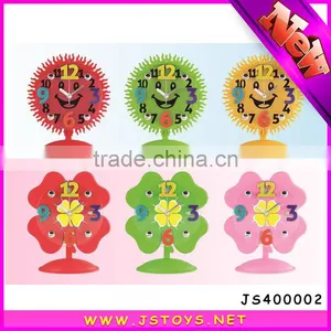 Plastic Educational Toy Clock for Kids thumbnail-1