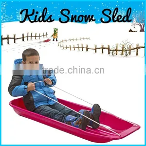 Factory Sales Trade Assurance Easy to Use Kids Snowslide/ Plastic Snow Skiing Scooter Sledge Sledge/grass Slide Sledge/ Snow Boa thumbnail-1