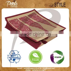 PP Laminated Three Bottle Jute Wine Bag thumbnail-5