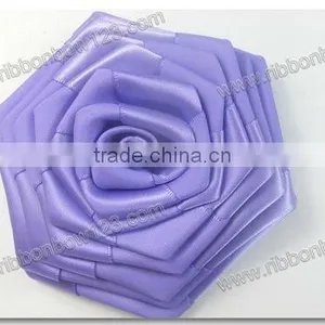 Pure Handmade Stretch Satin Ribbon Flowers Design thumbnail-1