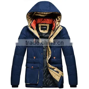 2015 Stylish Latest Design Popular Down Feather Jackets For Men thumbnail-2
