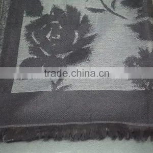 Rainbow Colors Printed Wholesale Silk and Wool Shawl,Factory Direct Shawla and Stoles thumbnail-6