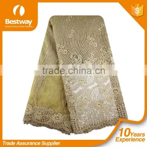 Bestway Textiles FL0116 New Fashion Dress African French Net Lace Fabric thumbnail-3
