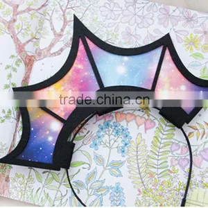 Exaggerated Harajuku Star Crown Hair Hoops,queen Birthday Hairbow,bride Photograph Jewelry Hair Band thumbnail-4