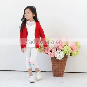 China Manufacturer Girls Fashion Wool Cardigan Design Baby Handmade Sweater Design thumbnail-3