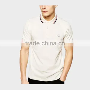 2015 Men's Embroidered Polo Shirt thumbnail-1