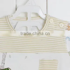 100% Cotton Summer Custom Cartoon Printing Newborn Baby T-shirt Clothes thumbnail-3