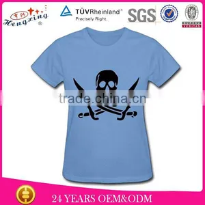 95 Cotton 5 Spandex t Shirts Wholesale Plain White t Shirts Manufacturers China thumbnail-2