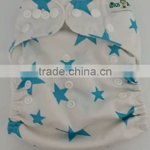 Natural Healthy White Star Unisex Baby Diapers thumbnail-1