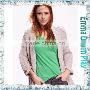 Hot Style Green Colorfast Simple Design Tight Wear Ladies Heart Neck T-Shirts for Summer Clothes thumbnail-2