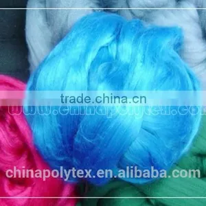 China Wholesale 100% Virgin Polyester Tops 2D, 2.5D, 3D for Spinning thumbnail-4