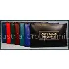Customize Blue Black Horizontal Zipper Bank Bag , Security Deposit Bags thumbnail-1
