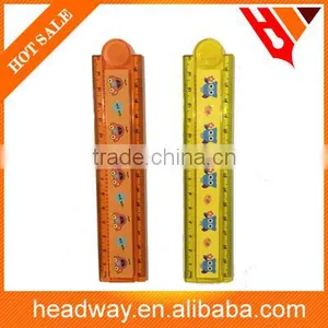 15cm Customer Unique Plastic Folding Ruler Triangle Protractor Set thumbnail-2