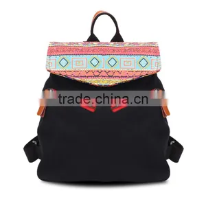 Fashion Design Women Shoulder Sublimated Canvas Bag thumbnail-1