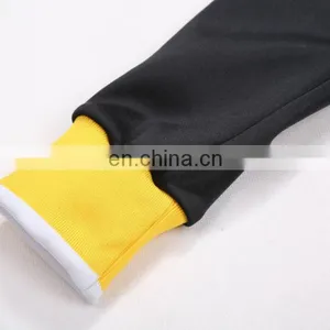 New Design Men's Black Yellow Track Suit thumbnail-5