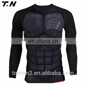 OEM Top Sale Sportswear Compression Shirts thumbnail-2