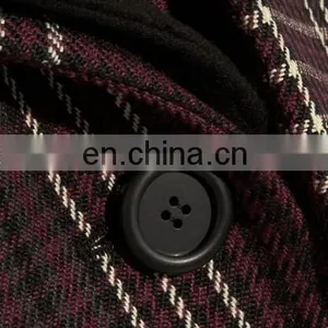 New Fashion Grid Women Coat ,fashion Design Long Lady Coat thumbnail-5