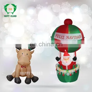 Best Sale Crazy Fun Christmas Inflatable Gift,inflatable Snowman,giant Inflatable Snowman thumbnail-2
