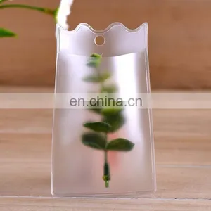 Custom Size Transparent Plastic Packaging Bag Frosting Pvc Bag China Manufacture Packaging Bag thumbnail-1