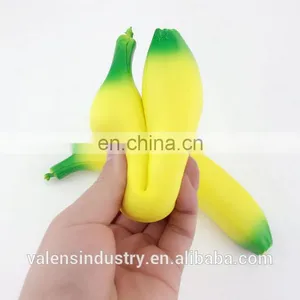 Wholesale Custom Anti Stress Soft PU Japan Squishy Kawaii Slow Rising Fruit Banana Foam Toys Supplier thumbnail-4