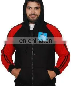 Red and Zipper Hoodie thumbnail-1