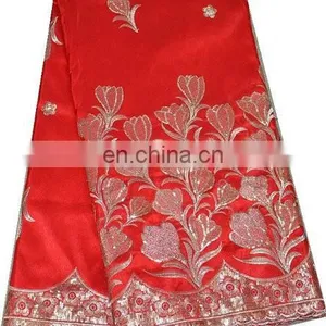 Hot Sell Fashion Silk Lace Geoger Lace for Evening Dress(PG14016) thumbnail-5