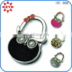 Promotion High Quality Zinc Alloy Stand Owl Bag Hanger thumbnail-1