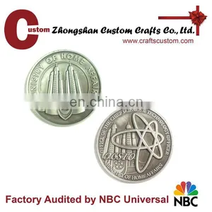 Custom 3D Antique Military Challenge Coin thumbnail-1