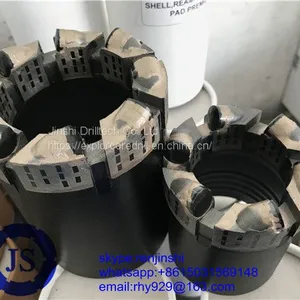 HQ Teeth 9mm Pdc Coal Mining / Pdc Impregnated Diamond Exploration Coring Drill Bit thumbnail-2