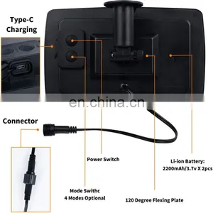 Waterproof Festoon Light Patriot Products Outdoor Powered Solar Led Garden Lighting thumbnail-7