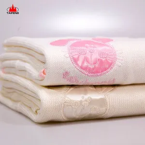 2020 New Style Cotton Baby Shawls and Blankets 100% Acrylic Jacquard thumbnail-2