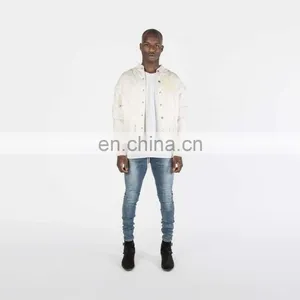 DiZNEW Italian Mens Strange Straight Leg Fit Stylish Jeans Men thumbnail-4