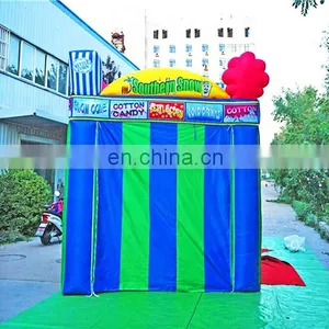 Movable Outdoor Inflatable Portable Bar Booth/Kiosk,Air Constant Inflatable Sell Room,Candy Bar Tent House for Commercial Use thumbnail-3
