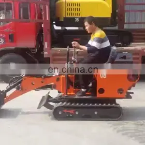 High Quality 0.8 Ton Mini Excavator With Free Shipping and Mini Excavator Attachments thumbnail-1