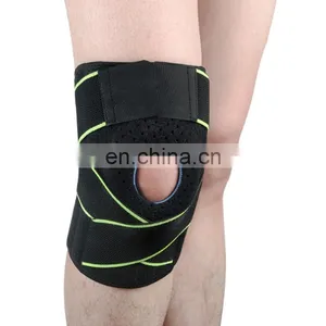 Hampool Adjustable Sports Protective Volleyball Yoga Power Stabilizer Knee Pads thumbnail-4