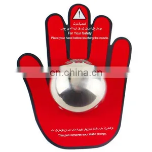 Fuel Station And Human Electrostatic Discharges Ball With Hand Logo thumbnail-2