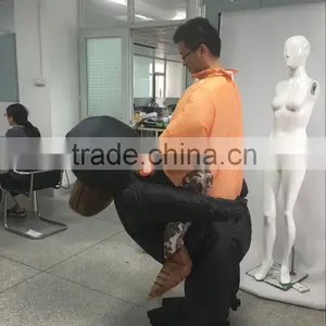 Adult Inflatable Riding Gorilla Illusion Funny Costume Halloween Fancy Dress thumbnail-3