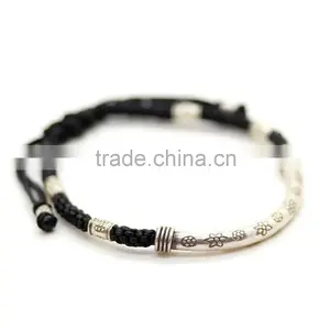 Fashion Jewelry Hand Woven Bracelet Alloy Charm Bracelet From Guangzhou thumbnail-3
