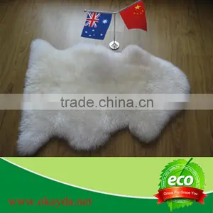 White Fur Sheepskin Carpet Wholesale thumbnail-1