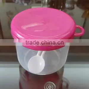 Plastic Canister Set With Spoon thumbnail-2