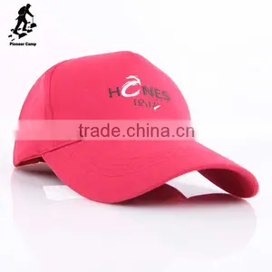 2016 Wholesale Cheap 5 Panel Hats Pink Baseball Cap With Dragon Logo thumbnail-1