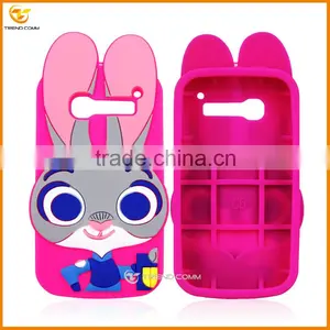 Rabbit Silicon Case for Alcatel C5 thumbnail-1