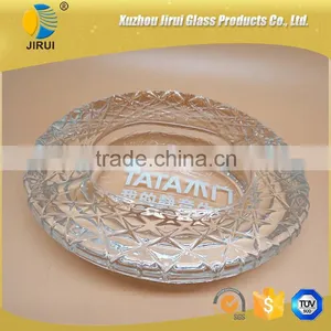 Clear Glass Cigarette Ashtray thumbnail-1