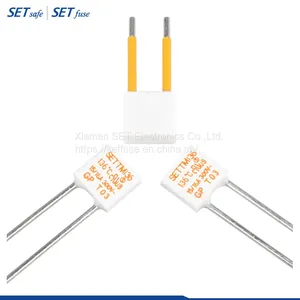 Atco TM Series (Radial Shape) 15A 16A 300V Thermal Fuse Cutoff Link Motor Protector Manufacturers With UL CUL TUV thumbnail-1