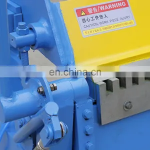 Factory 8ft 10ft Manual Press Brake Machine 1.5mm 3000mm Bending Metal Sheet Manual Folder Machine thumbnail-4