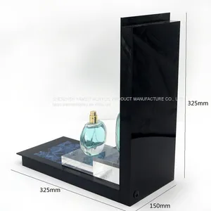 Custom Design Cosmetic Product Acrylic LED Perfume Display Holder Stands Rack thumbnail-1