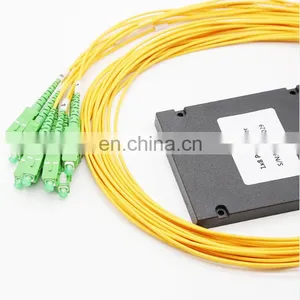 1x8 PLC Fiber Optic Splitter In ABS Box PLC Splitters thumbnail-2